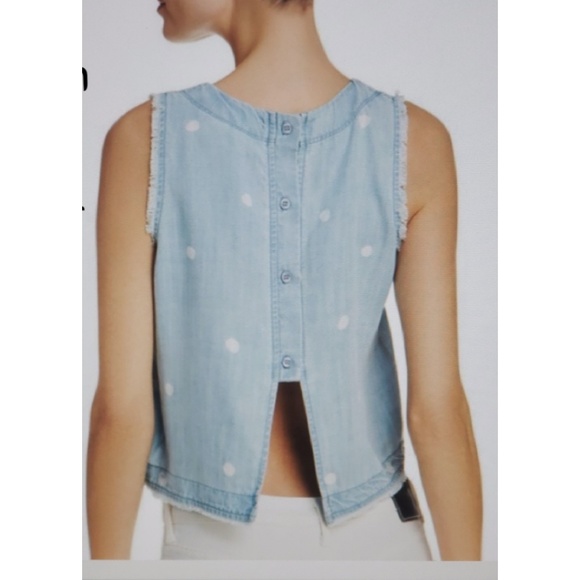 Cloth & Stone Polka Dot Top - Picture 6 of 6